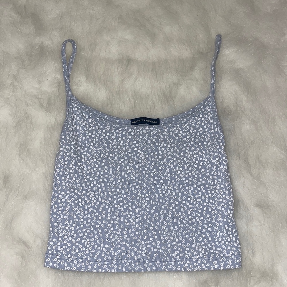 Blue Brandy Melville Tank Top
